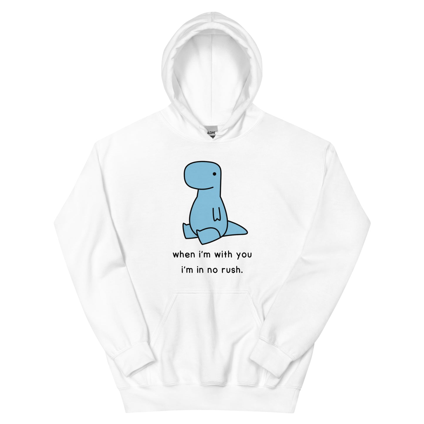 No Rush Dino | hoodie