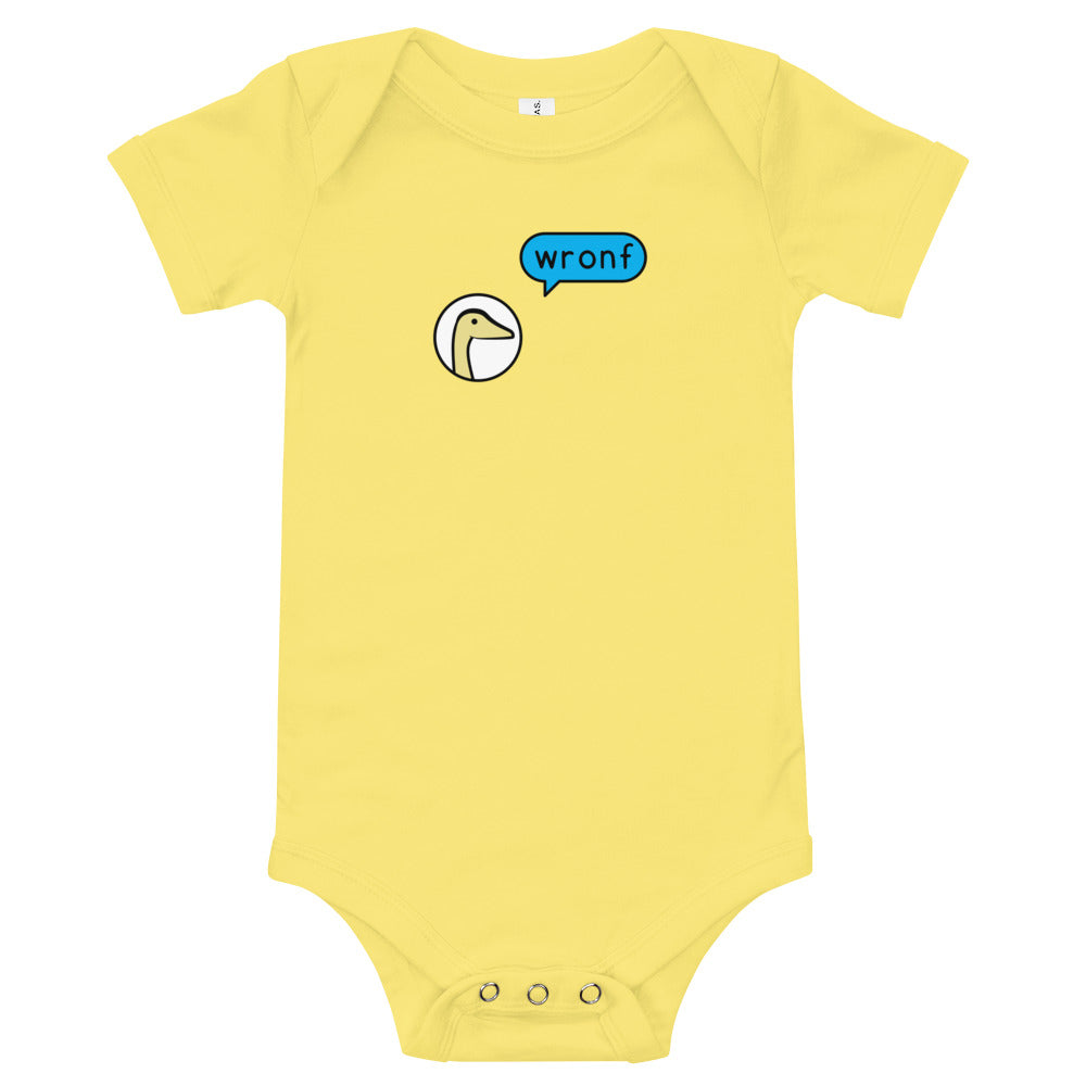 kevin types wronf (baby)