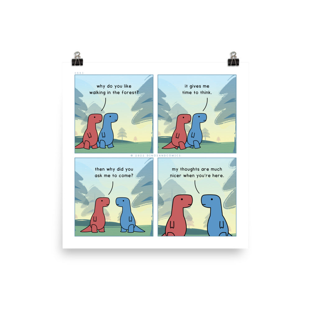 0883 - walking in the forest