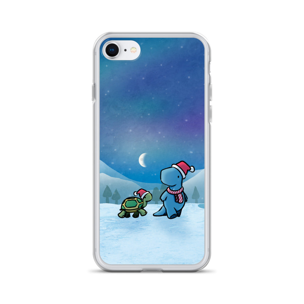 winter walk iPhone case winter walk iPhone case