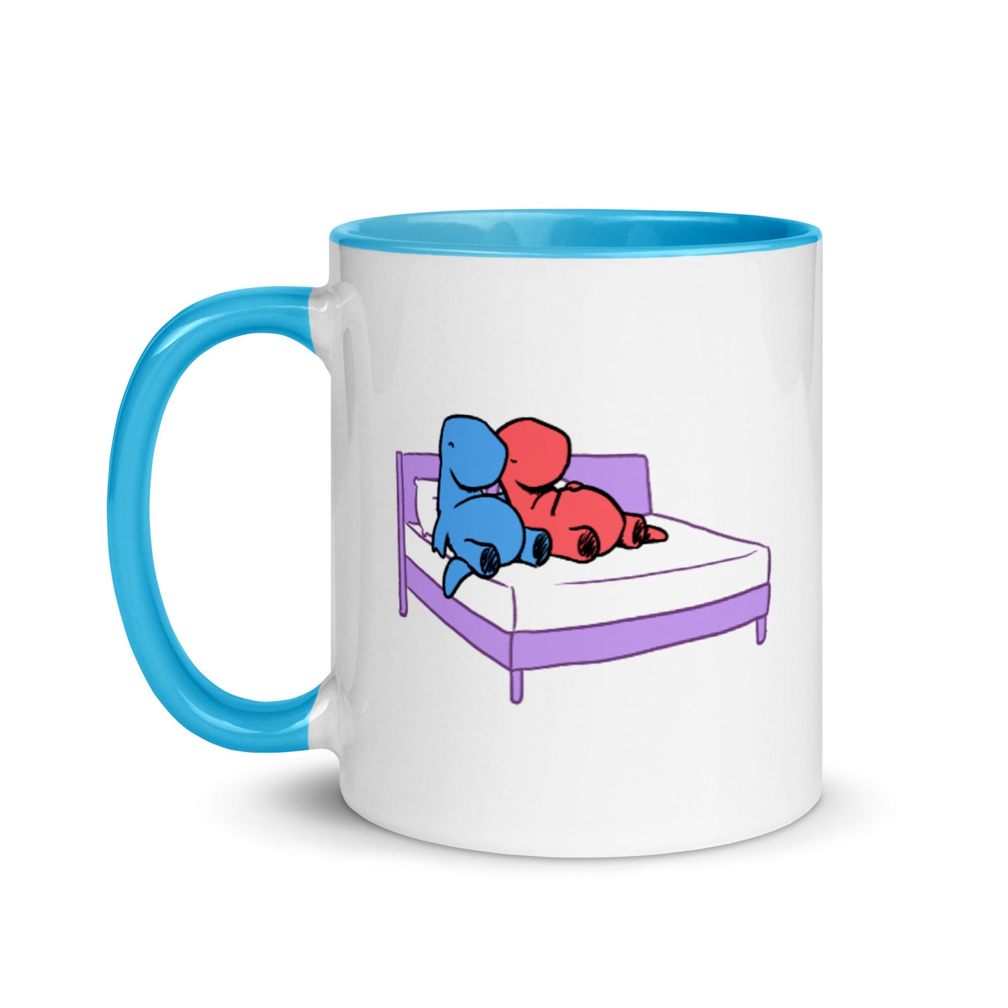 Big Bed | colourful mug