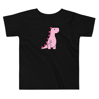 Pink T-Rex | toddler tee