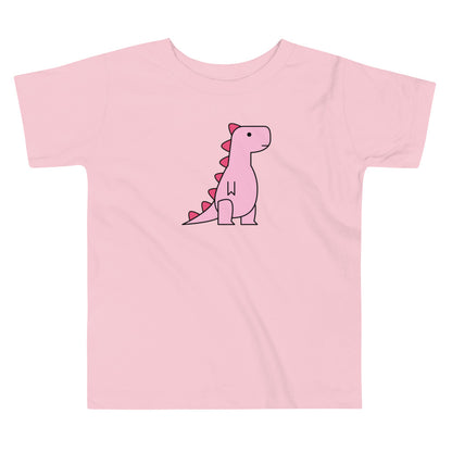 Pink T-Rex | toddler tee