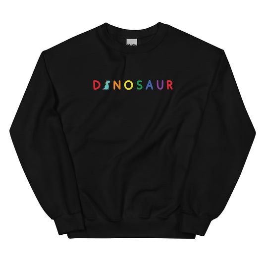 Rainbow Dino (logo) | sweatshirt