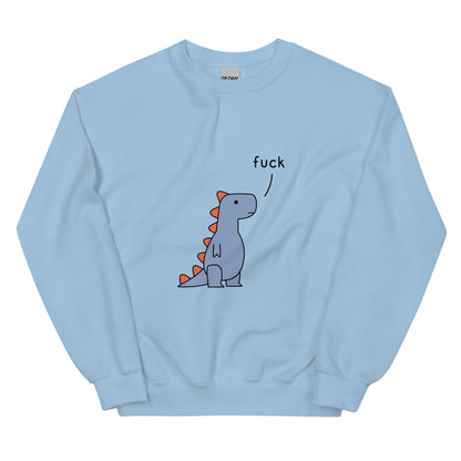 T-Rex Saying Fuck | sweatshirt