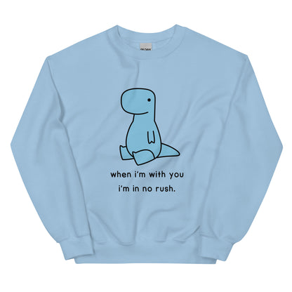 No Rush Dino | sweatshirt