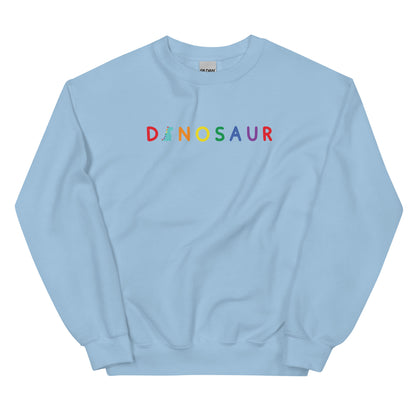 Rainbow Dino (logo) | sweatshirt