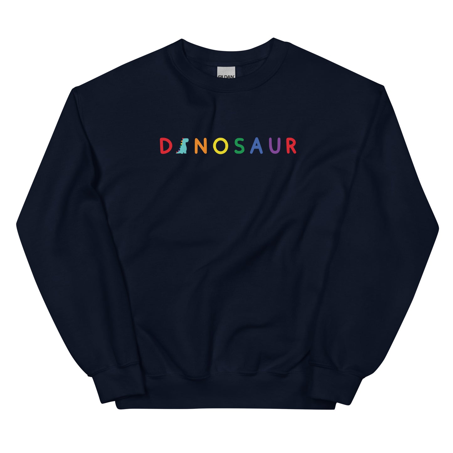 Rainbow Dino (logo) | sweatshirt