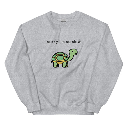 Sorry I'm So Slow Tortoise | sweatshirt