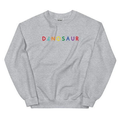 Rainbow Dino (logo) | sweatshirt