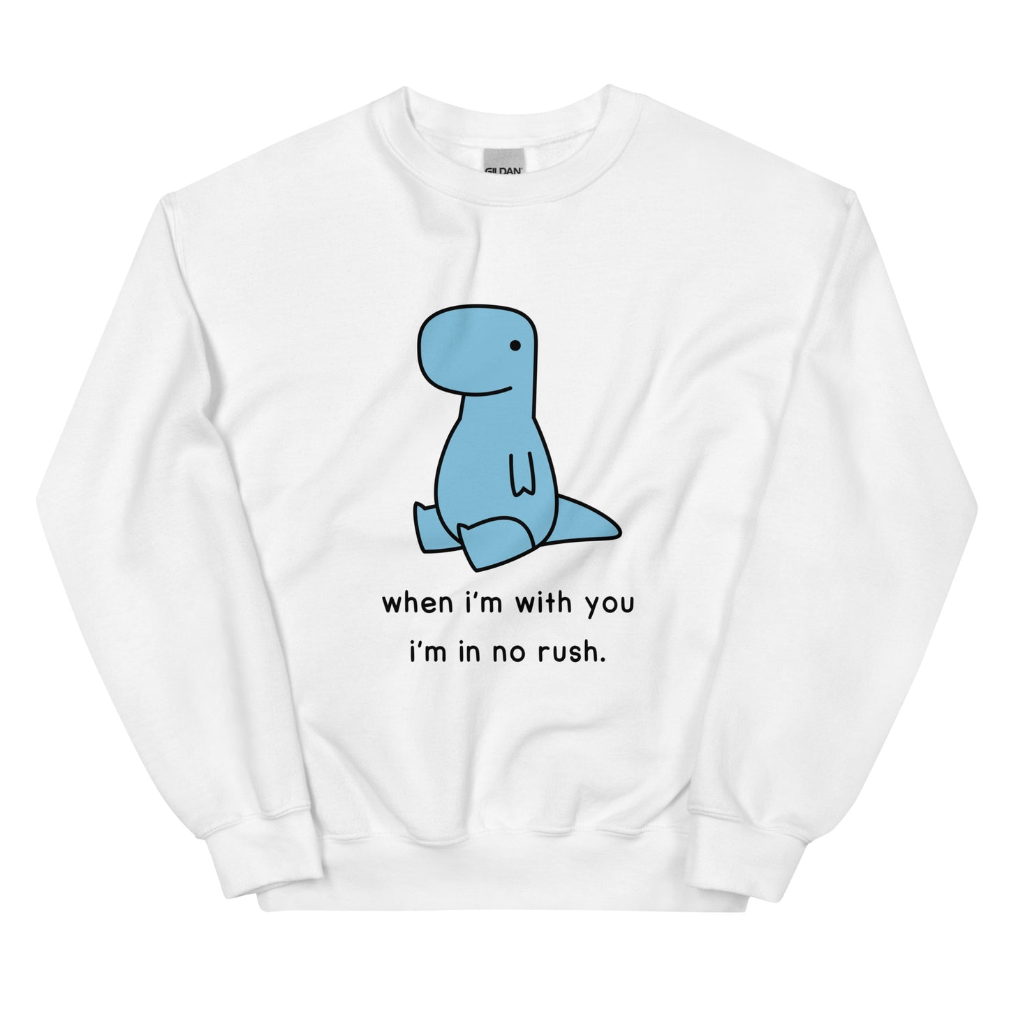 No Rush Dino | sweatshirt