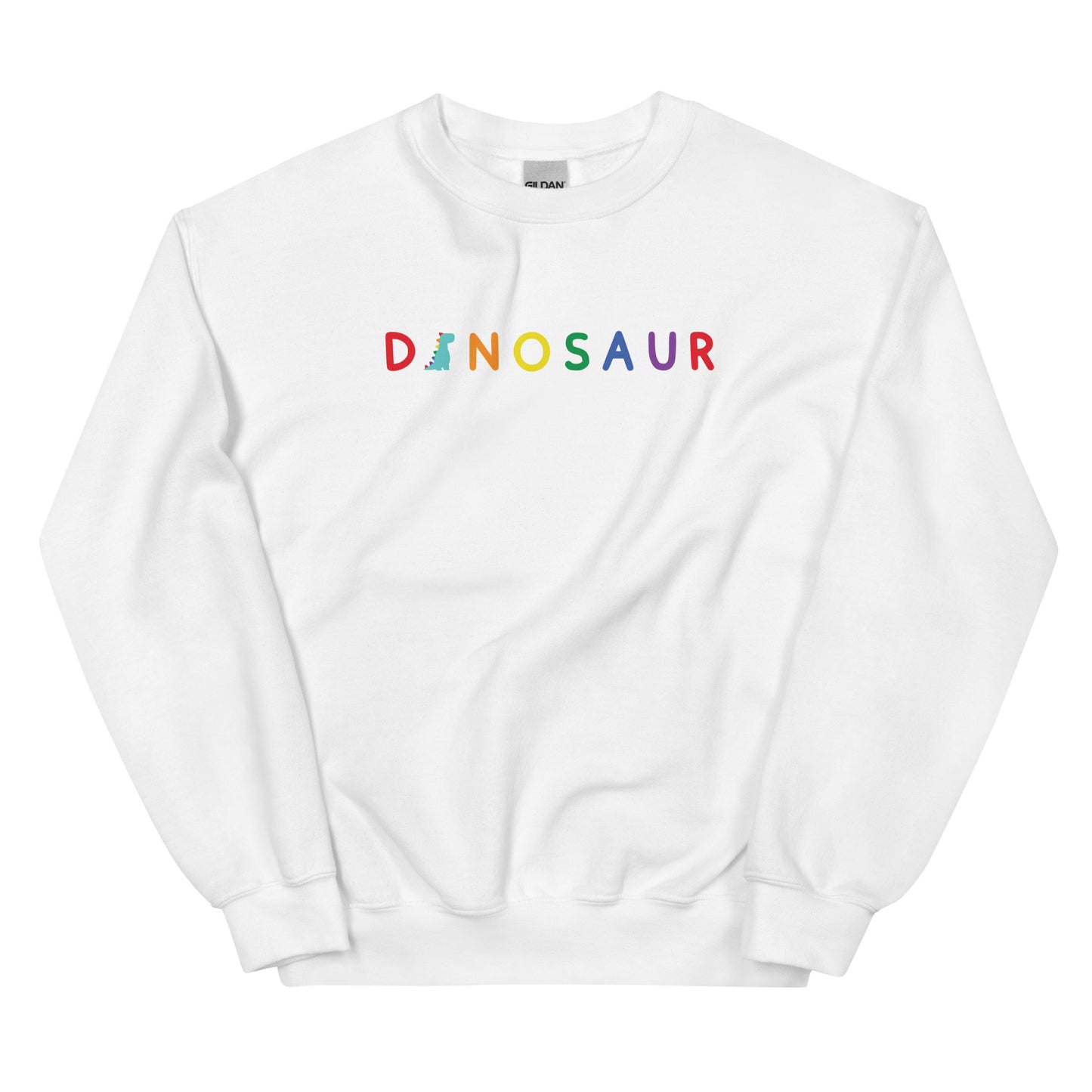 Rainbow Dino (logo) | sweatshirt