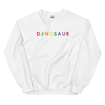 Rainbow Dino (logo) | sweatshirt