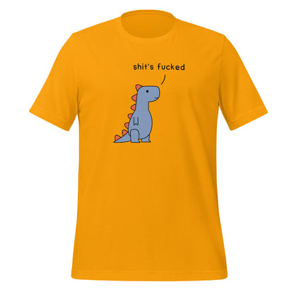 Shit's Fucked T-Rex | tee