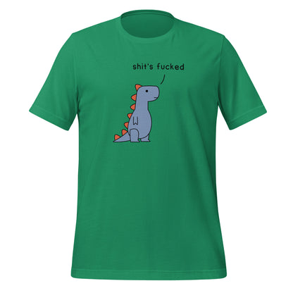 Shit's Fucked T-Rex | tee