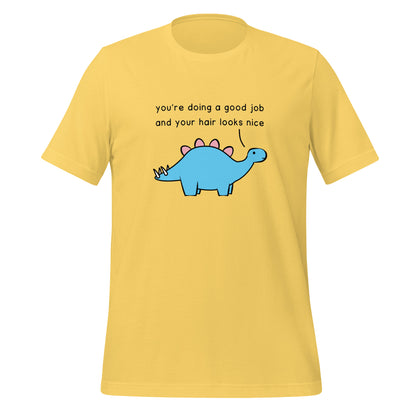 Good Job Stegosaurus | tee