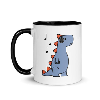 Vibing T-Rex | colourful mug