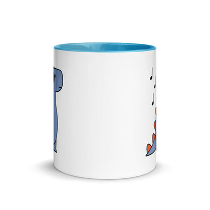 Vibing T-Rex | colourful mug