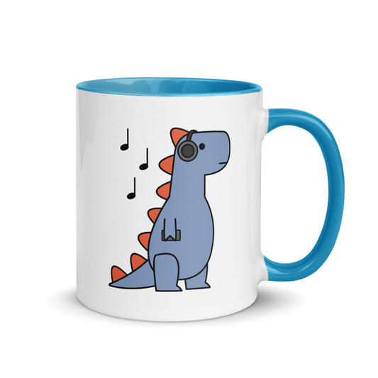 Vibing T-Rex | colourful mug