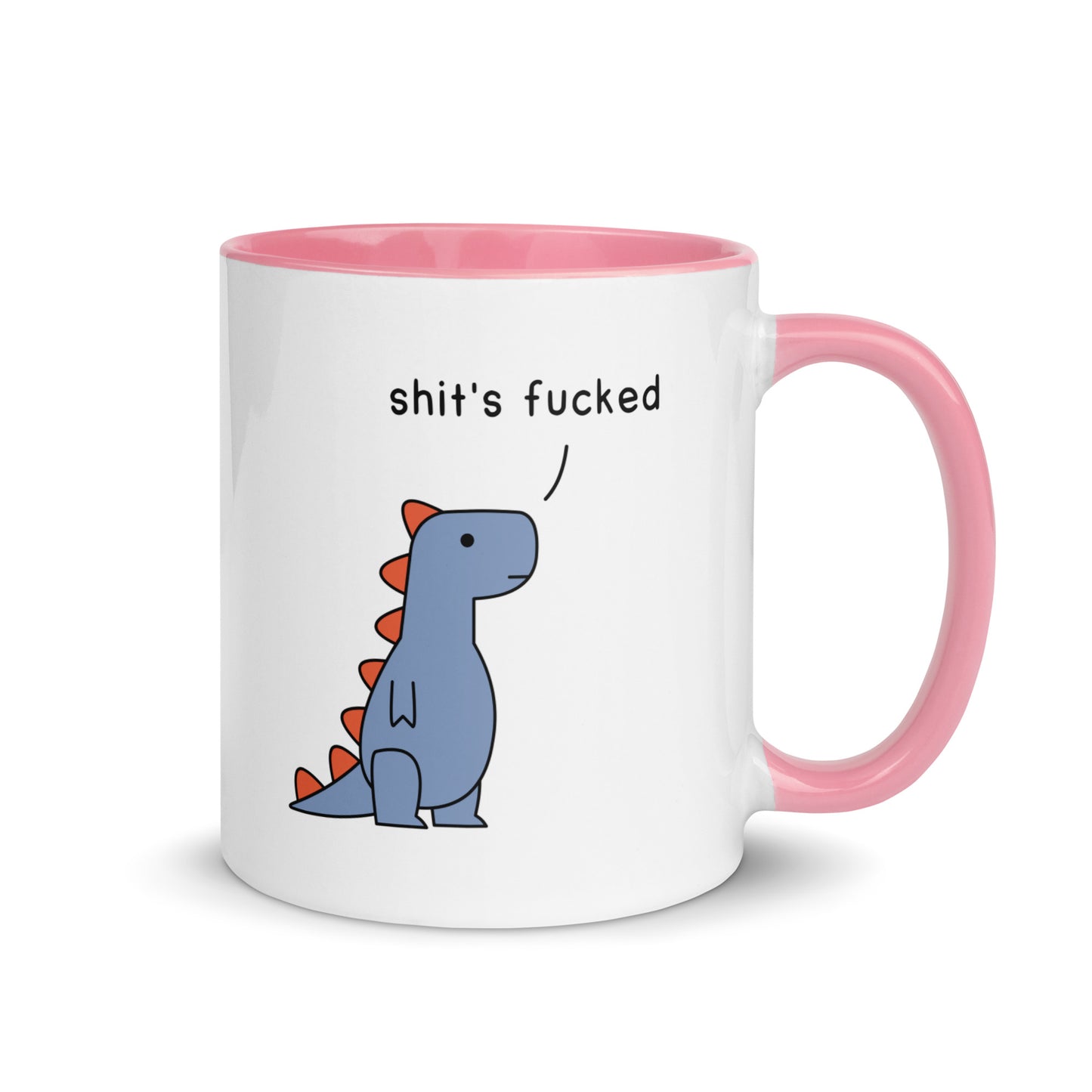 Shit's Fucked | colourful mug