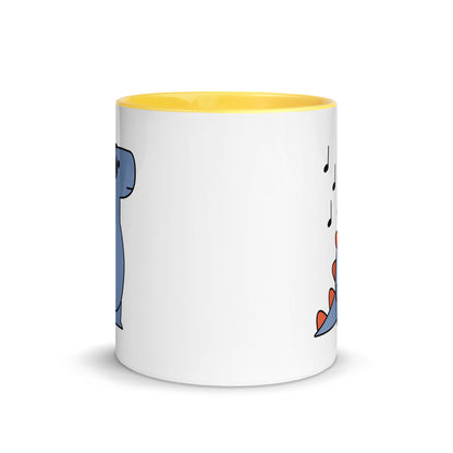 Vibing T-Rex | colourful mug