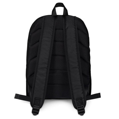 dinosaur backpack black/white