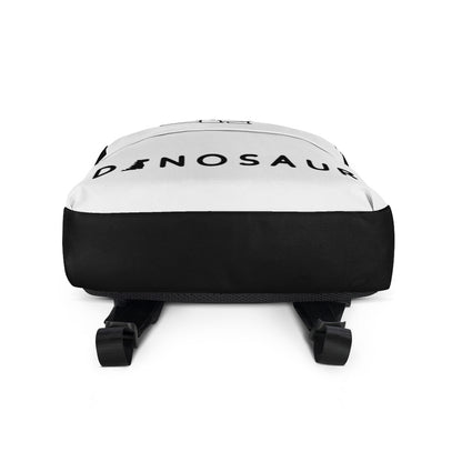 dinosaur backpack black/white