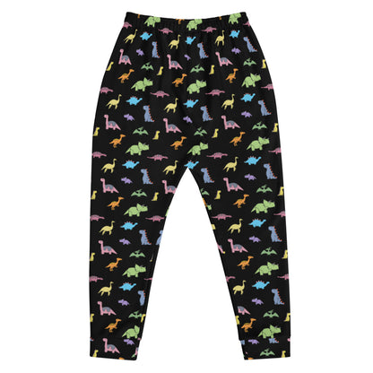 all over print dinos (black)