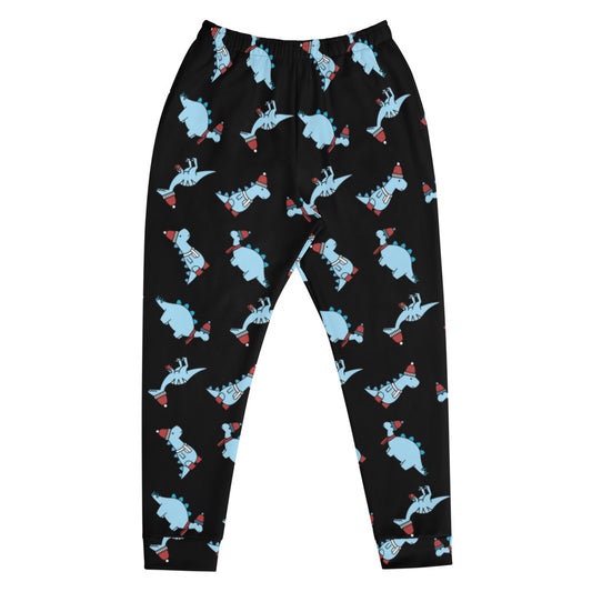 winter dino joggers (black)