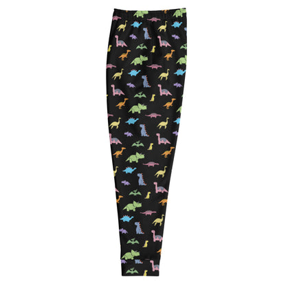 all over print dinos (black)