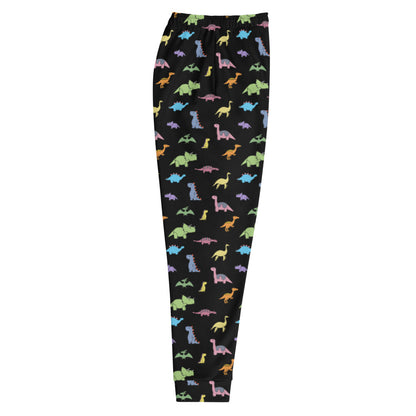 all over print dinos (black)