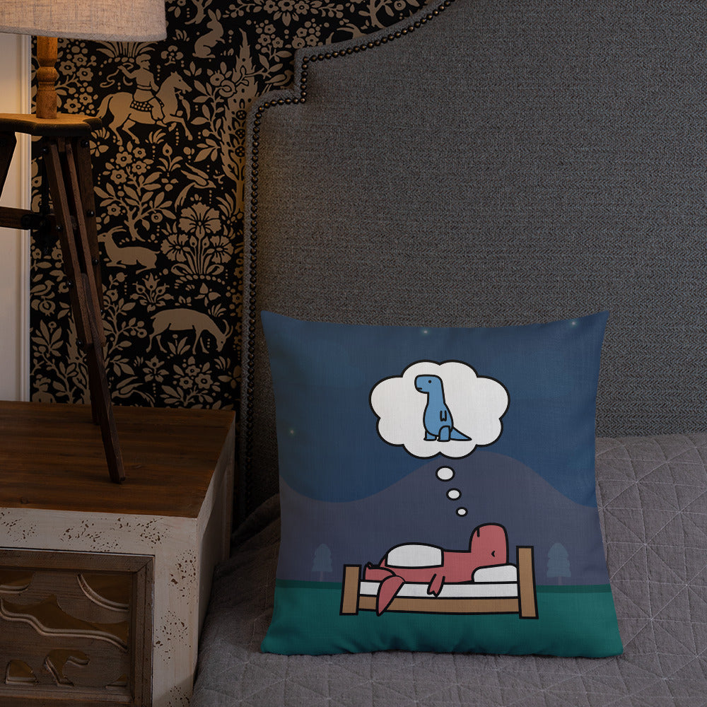 'sweet dreams' throw pillow