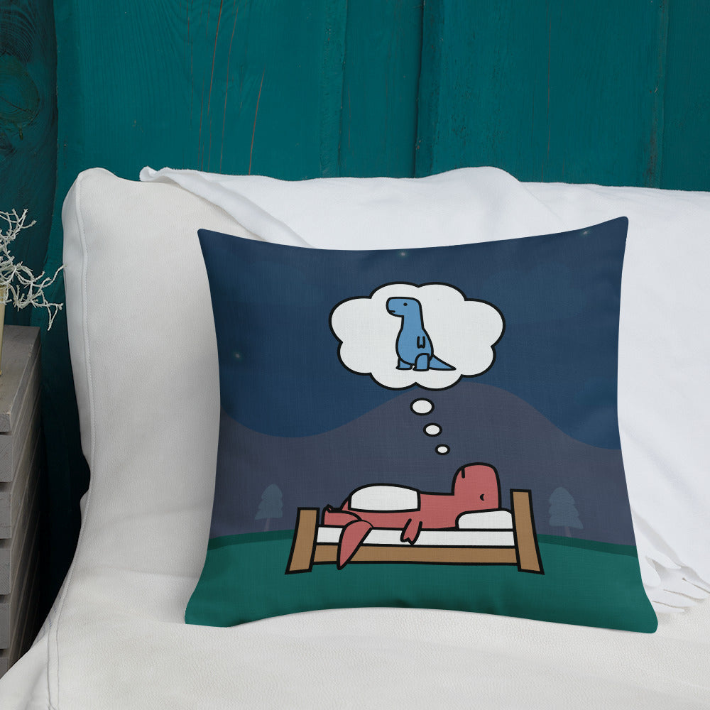 'sweet dreams' throw pillow