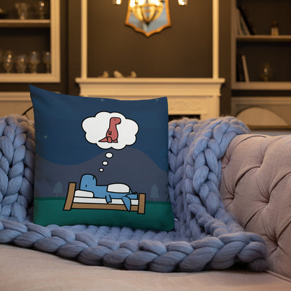 'sweet dreams' throw pillow