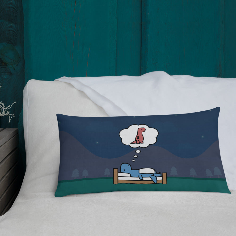 'sweet dreams' throw pillow