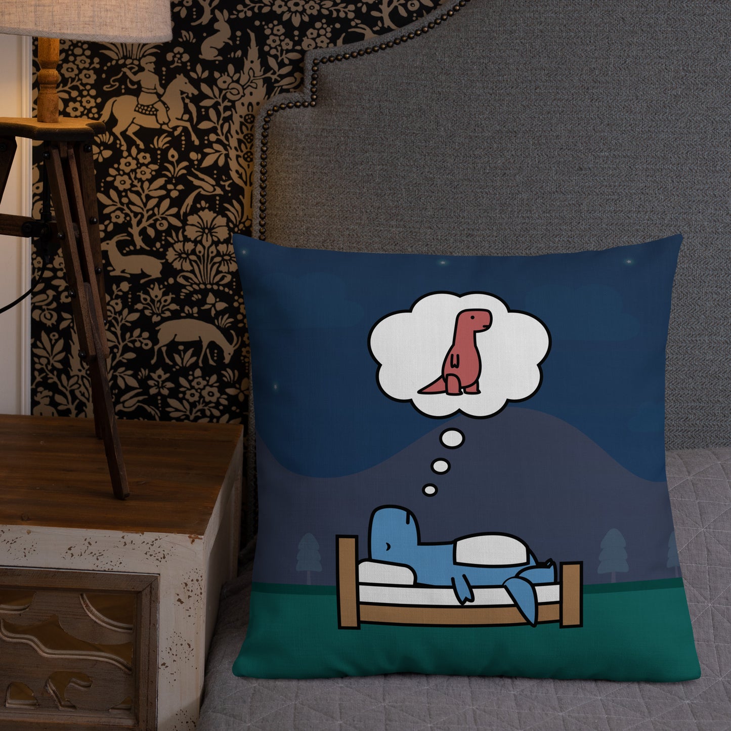 'sweet dreams' throw pillow