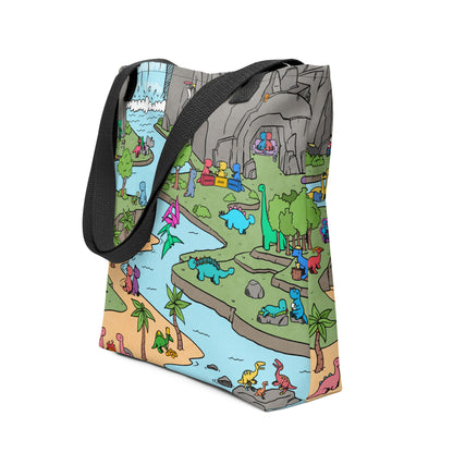 colourful world tote bag