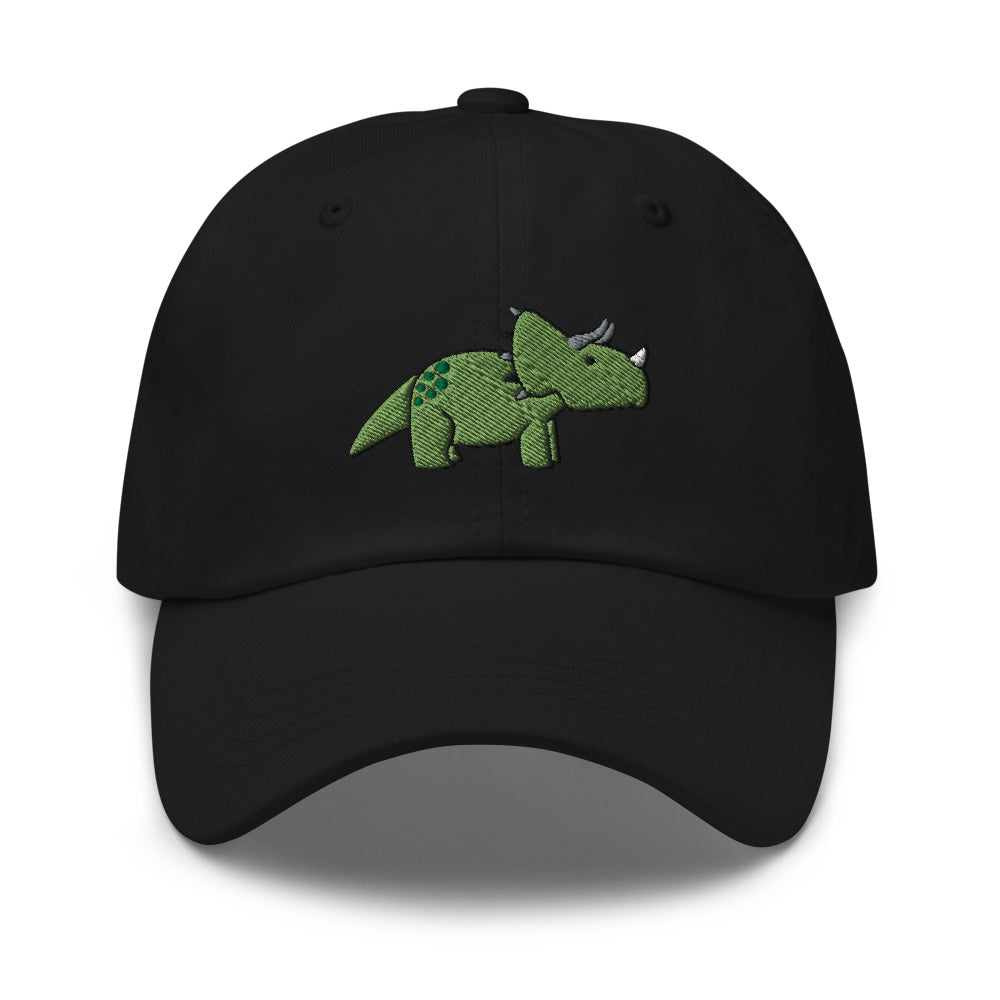 aromantic triceratops (dad cap)