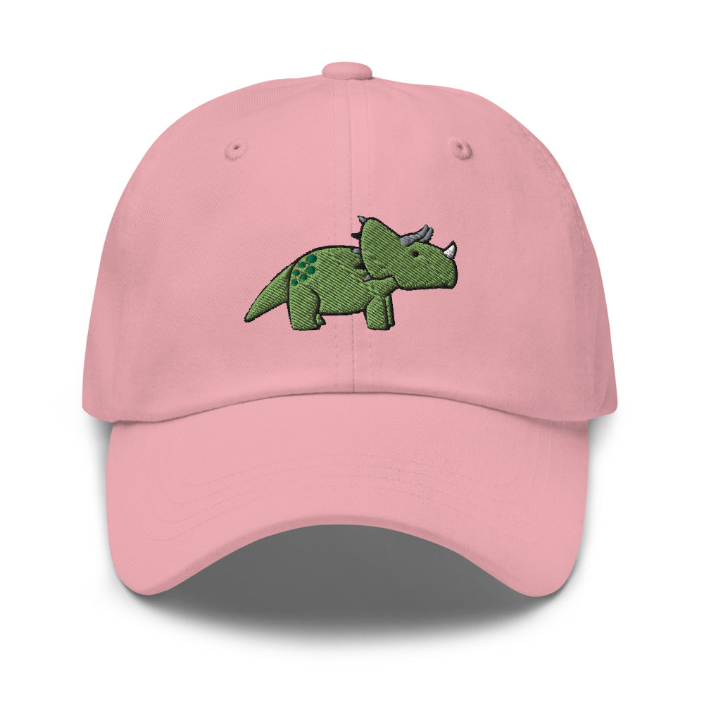 aromantic triceratops (dad cap)