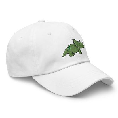 aromantic triceratops (dad cap)