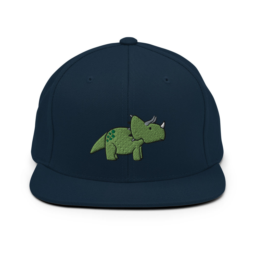 aromantic triceratops (snapback)