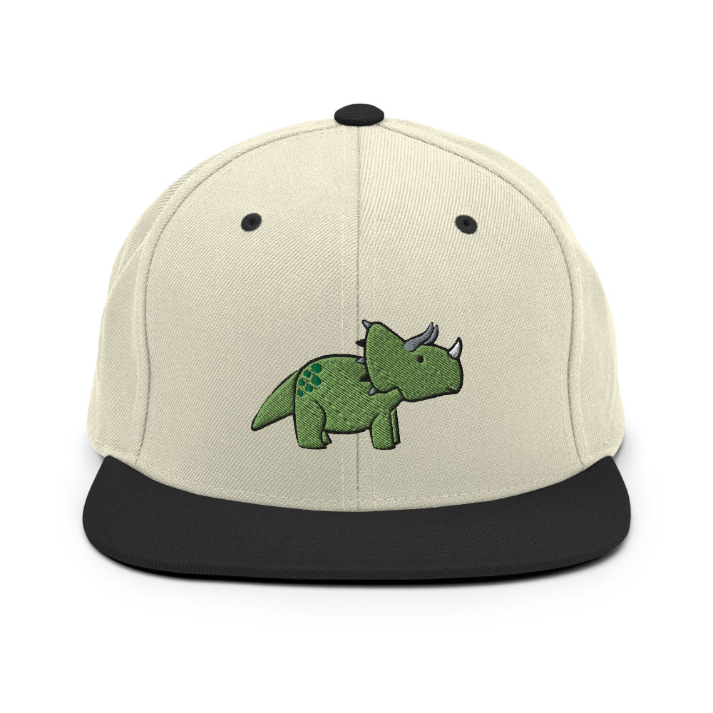 aromantic triceratops (snapback)