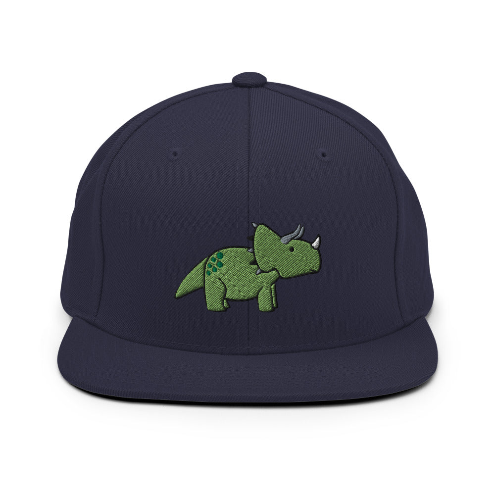 aromantic triceratops (snapback)