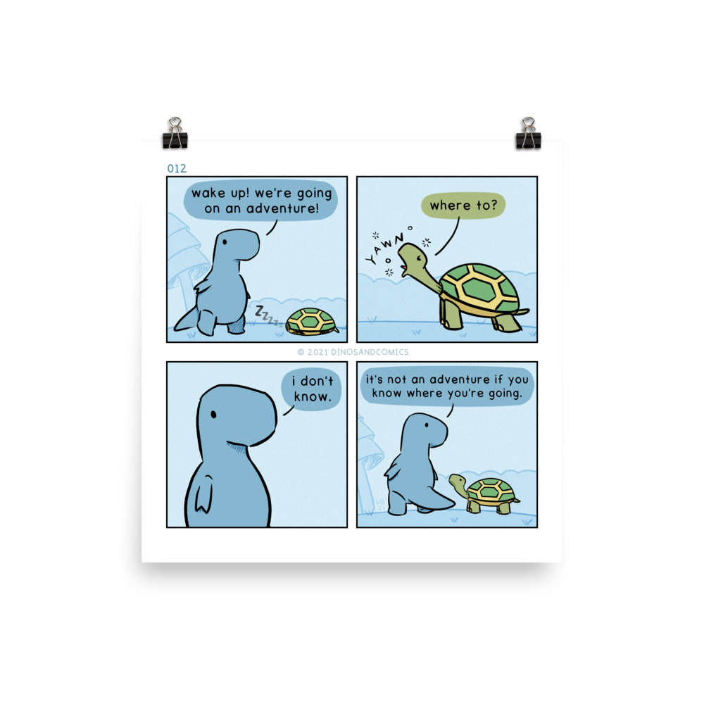 tortoise & dino 012: adventure part 1