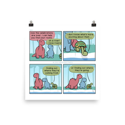 tortoise & dino 024: summer part 8