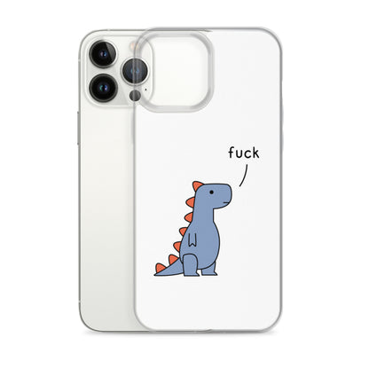 t-rex saying fuck (iphone)