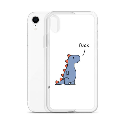 t-rex saying fuck (iphone)