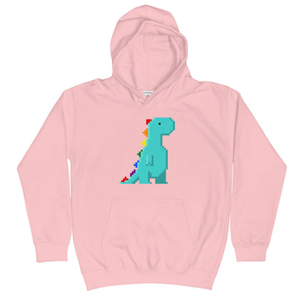 8-Bit T-Rex (youth) | hoodie