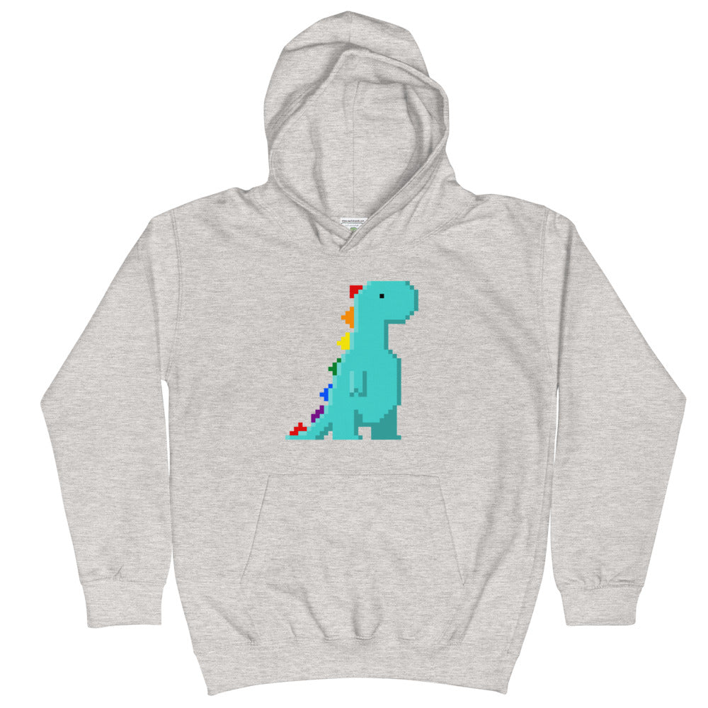 8-Bit T-Rex (youth) | hoodie