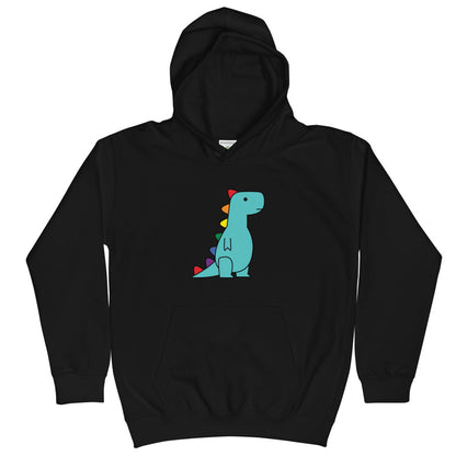 rainbow t-rex (youth)